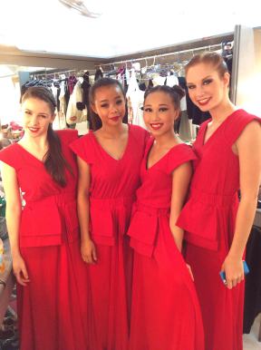Alison, Sabrina, Angel and Jemima
