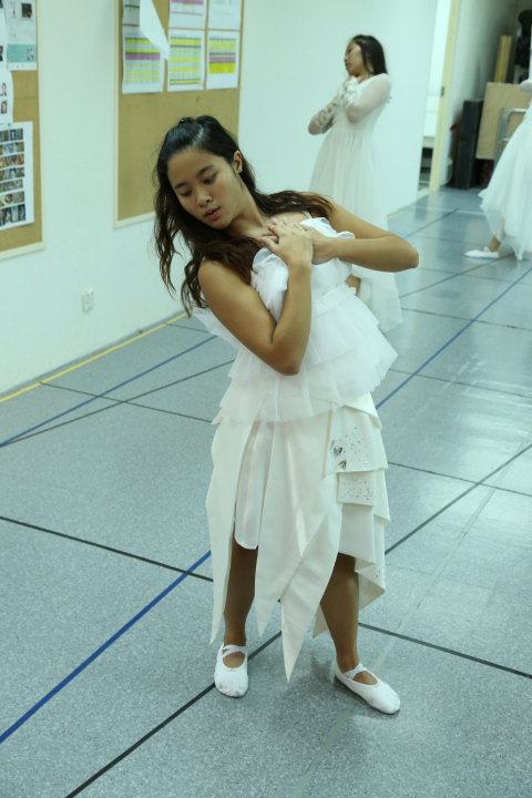 If Walls Could Talk - Jasmine Kong in rehearsals