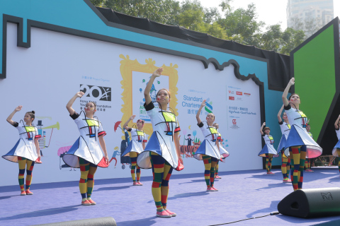 Cubism at Standard Chartered Arts in the Park 2013 
